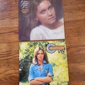 OLIVIA NEWTON-JOHN Record LOT Have You Never Been Mellow, If You Love Vinyl LPB